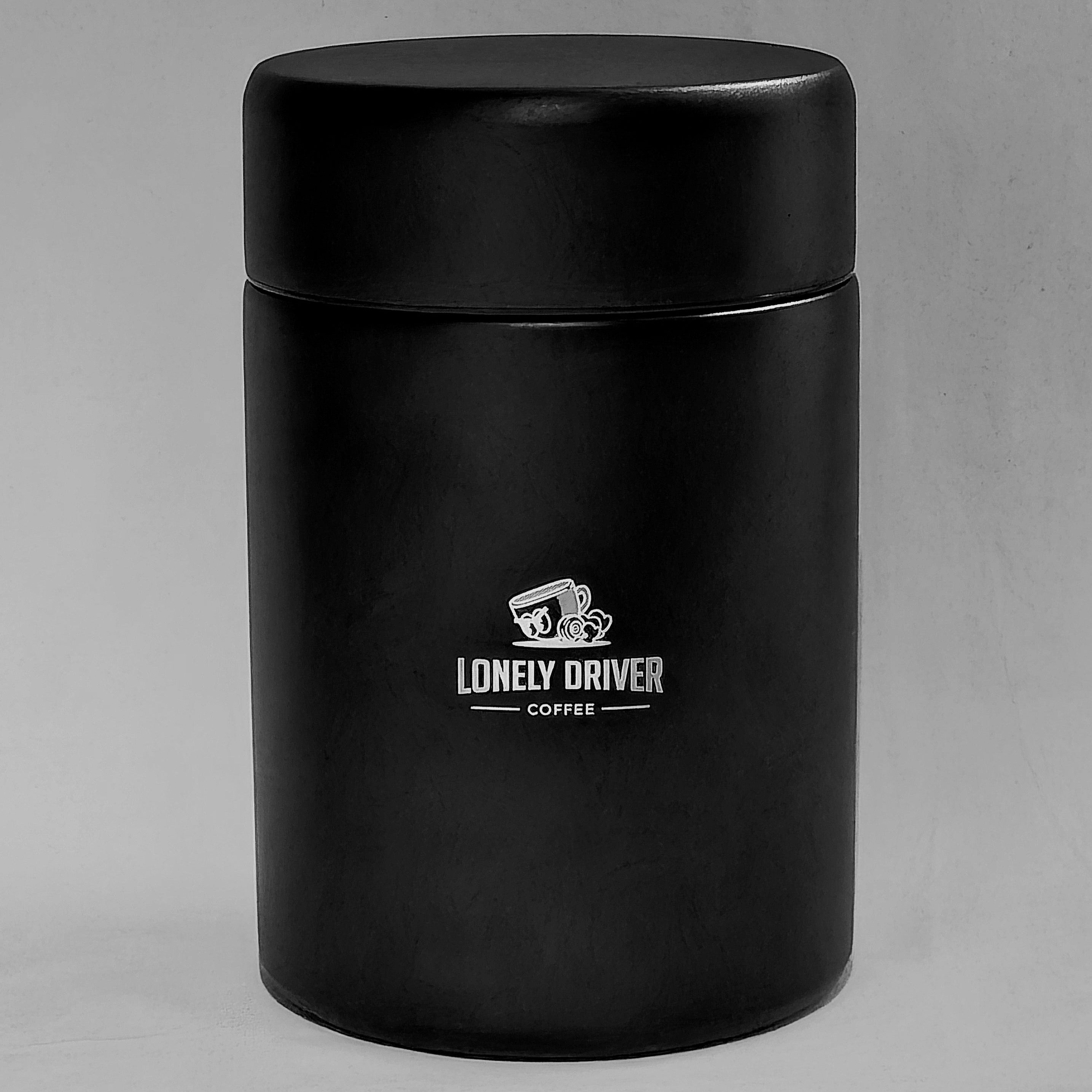 Lonely Driver Coffee Canister